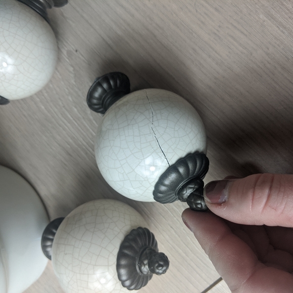 Vintage Curtain Rod Ornaments - Picture 7 of 7